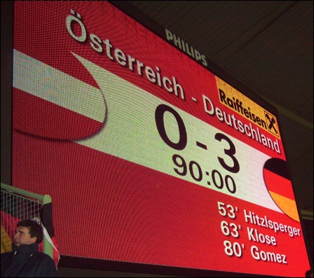 Ã–sterreich - Deutschland 0:3