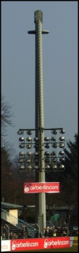 Flutlicht im Karl-Liebknecht-Stadion, Potsdam-Babelsberg