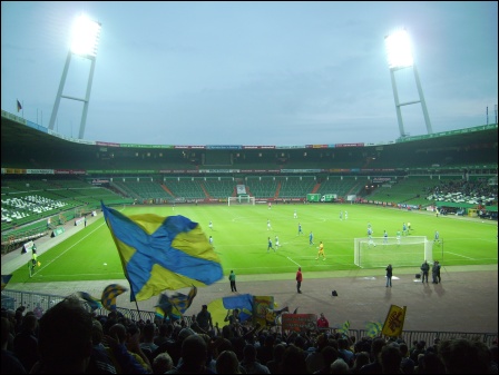 Eintrachtfans in Bremen